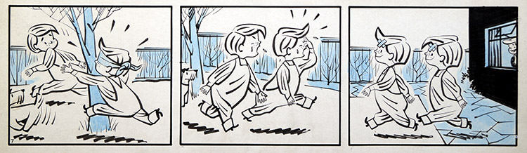 Dennis Strip 7 (Original) by Beano comic at The Illustration Art Gallery
