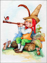 The Fairy Flute Player (Original)