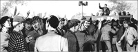 Trade Unionists at an open air meeting (Original)