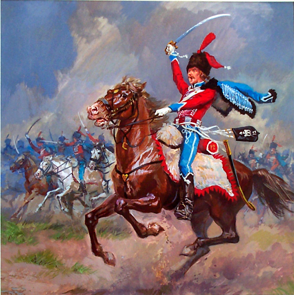 Hussar 12th Regiment (Original) art by Luis Arcas Brauner Art at The Illustration Art Gallery