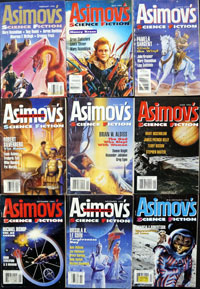 Asimov's Science Fiction: 1993 - 1994 (9 issues) at The Book Palace