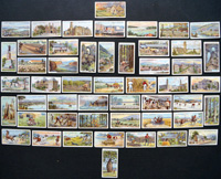 Complete Set of 50 'Overseas Dominions: Australia' Wills Cigarette Cards (1915)