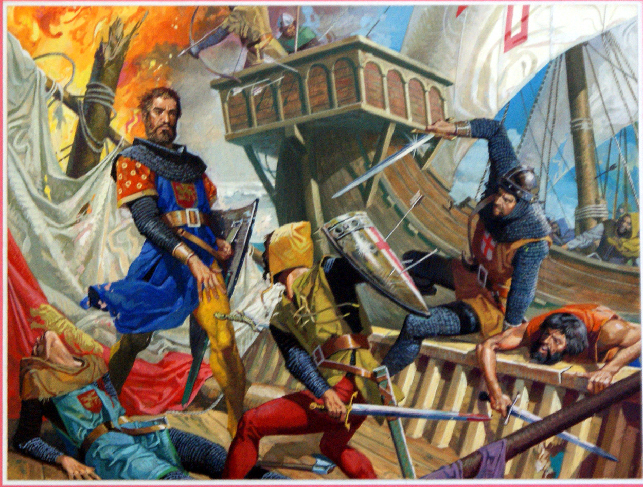 Marco Polo (Original) art by Severino Baraldi Art at The Illustration Art Gallery