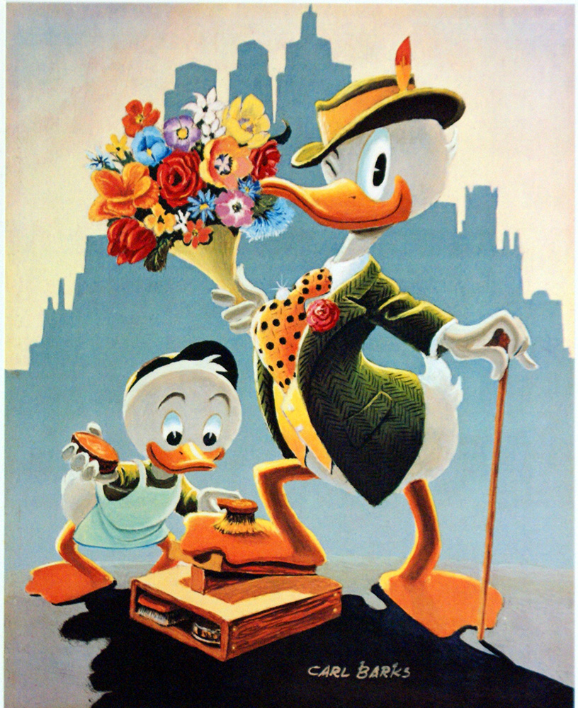 Dude For A Day (Limited Edition Print) (Signed) art by Carl Barks Art at The Illustration Art Gallery