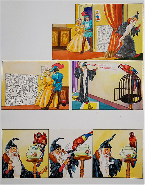 Princess Marigold - Painting Magic Ep. 8 (Original) by Giorgio Bellavitis Art at The Illustration Art Gallery