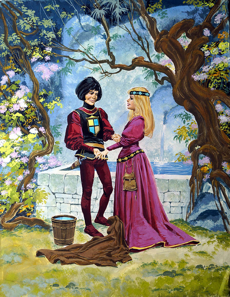 A Royal Romance (Original) art by Luis Bermejo Art at The Illustration Art Gallery