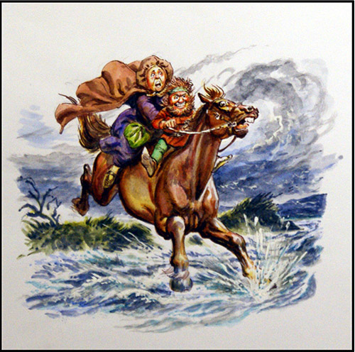 The Wild Ride - 1 (Original) by Geoff Campion at The Illustration Art Gallery