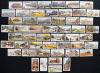 Complete Set of 50 'Overseas Dominions: Canada' Wills Cigarette Cards (1914)