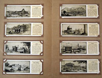 Wonder Cities of the World  Full set of 25 card in album (1933)