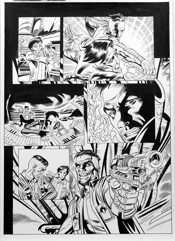 Doctor Who: Supernature Part 3 Page 5 (Original) art by Mike Collins at The Illustration Art Gallery