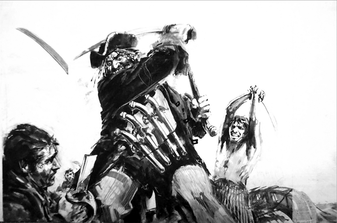 Blackbeard the Pirate (Edward Teach) (Original) art by Other Military Art (Coton) at The Illustration Art Gallery