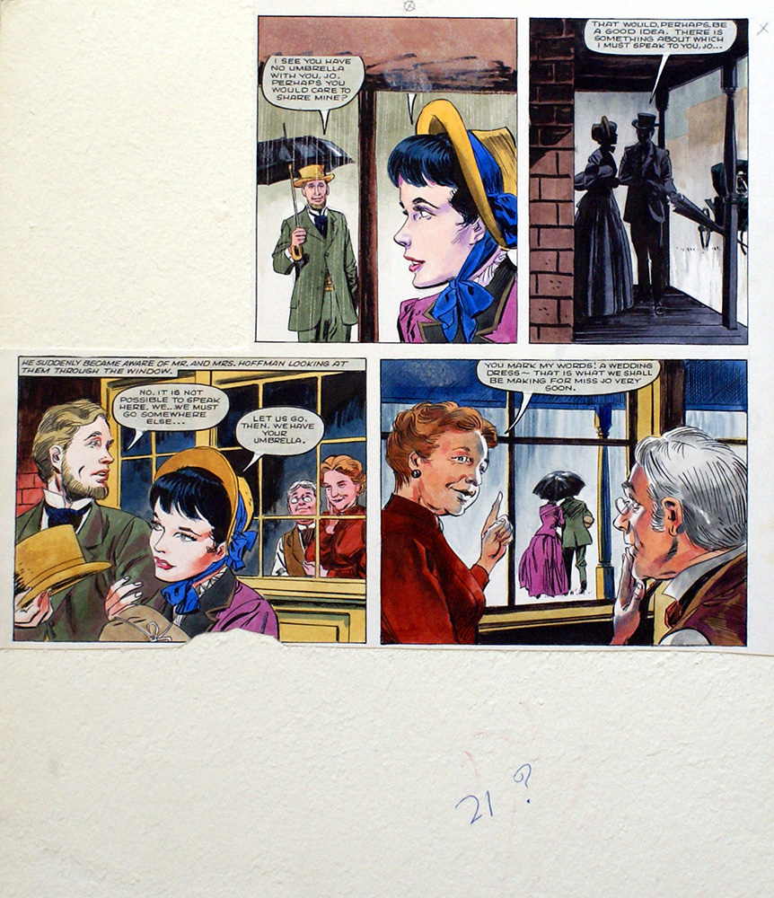 Little Women and Good Wives 17 (Original) art by Gino D'Antonio at The Illustration Art Gallery