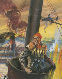 War Picture Library cover #81  'Hell's Mouth' (Original)