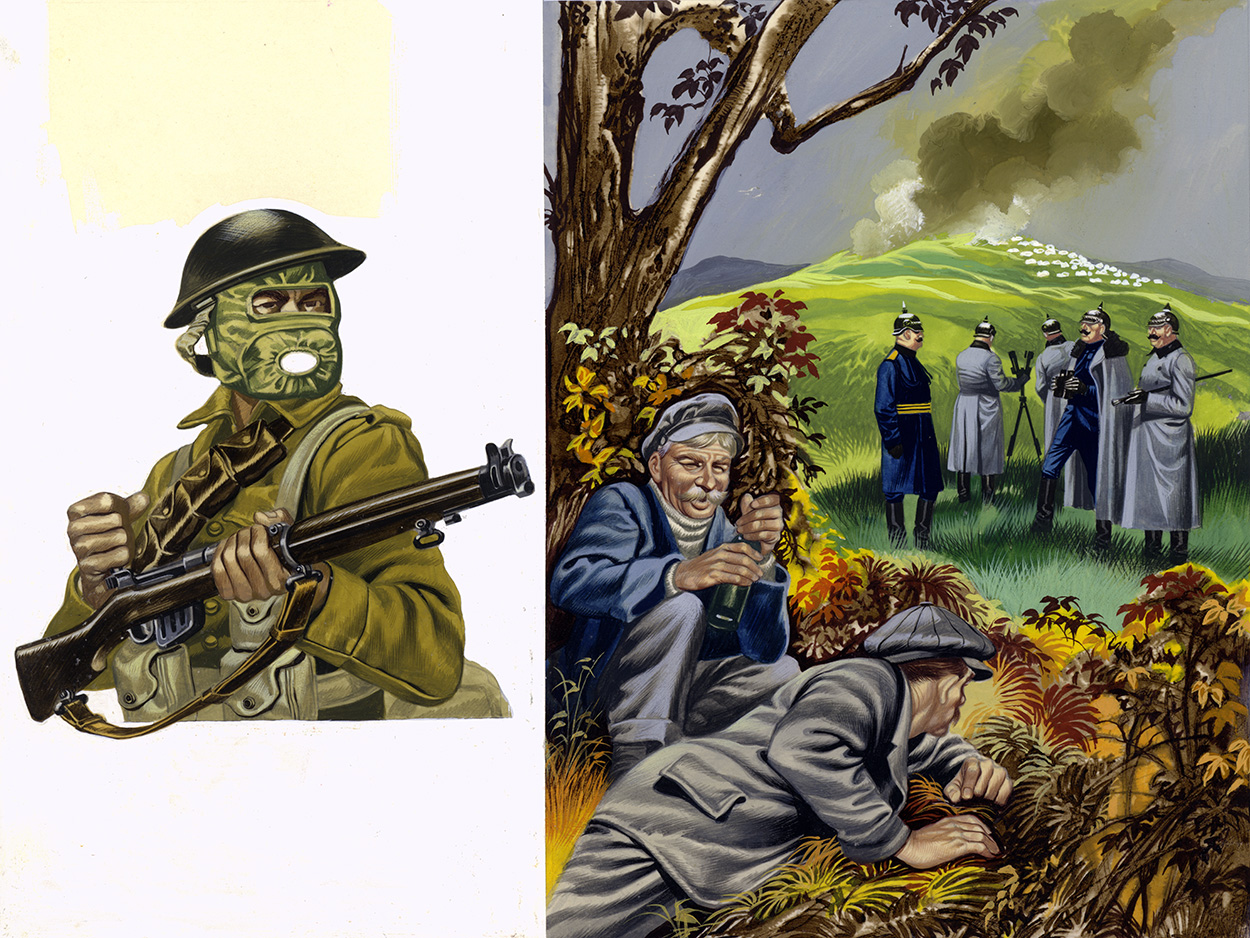 Facets of World War One (Original) art by World War I (Ron Embleton) at The Illustration Art Gallery