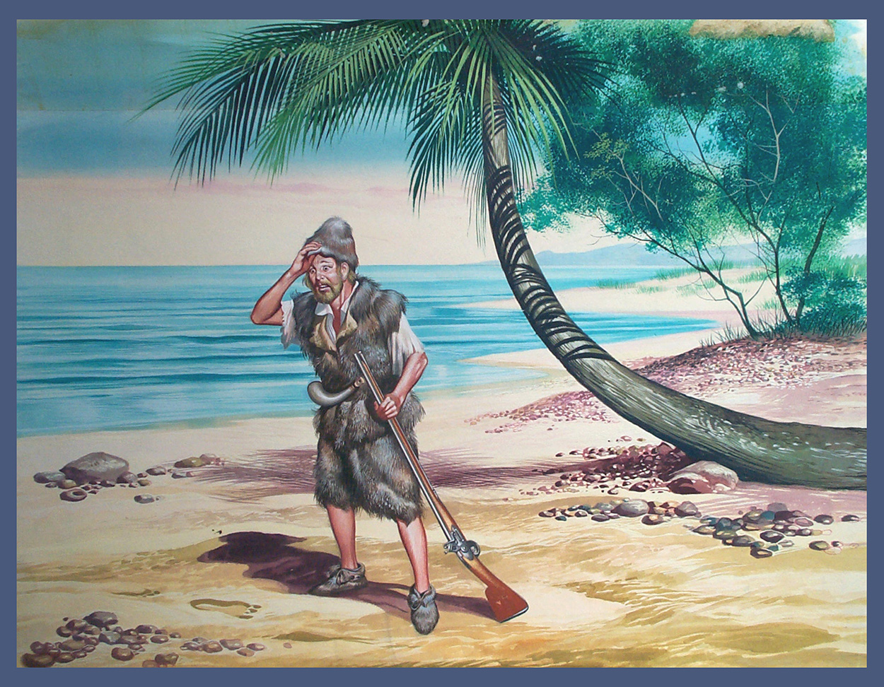Robinson Crusoe (Original) art by Ron Embleton Art at The Illustration Art Gallery
