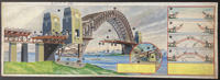 Sydney Harbour Bridge - Eagle Cut Away (Original) (Signed)
