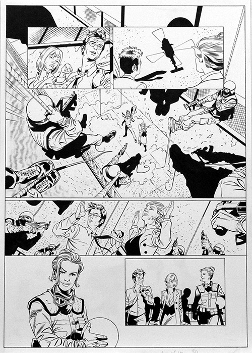 Doctor Who: The Age of Ice Part 1 Page 3 (Original) by Martin Geraghty Art at The Illustration Art Gallery