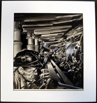 Power From Under The Ground (Original) (Signed)