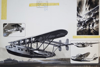 Sikorsky and Flying Boats (Original) (Signed)