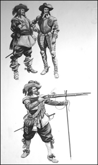 Soldiers Of The English Civil War (Original)
