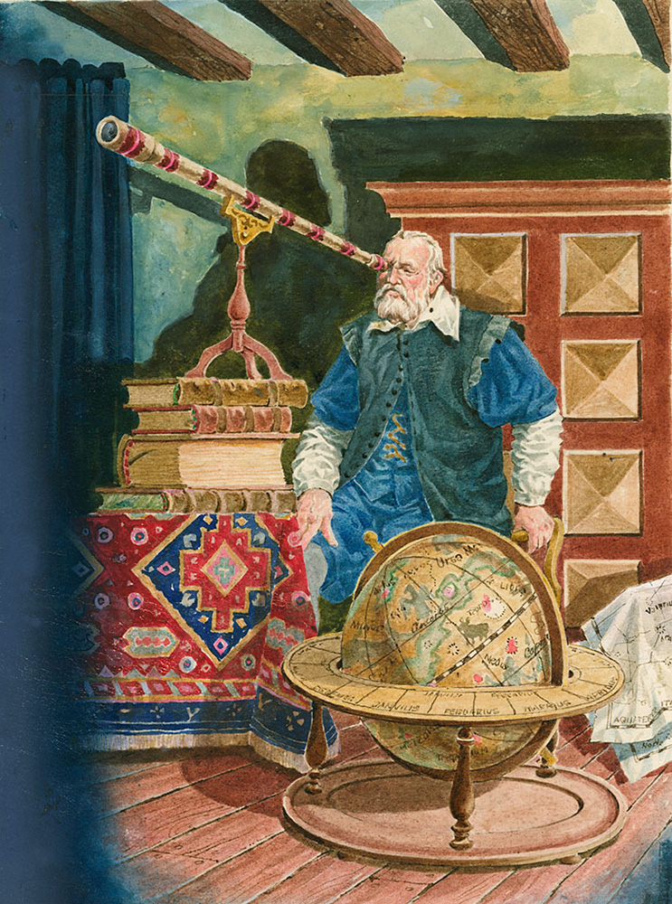 Galileo (Original) art by Peter Jackson Art at The Illustration Art Gallery