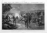 Autumn Military Exercise (original page from The Sphere 1913) (Print)