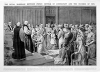 A Royal Marriage (original page from The Sphere 1913) (Print)