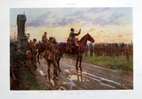 The Munsters At Rue du Bois (original page from The Sphere 1916) (Print)