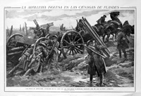 The Swamps Of Flanders (Spanish Version) (original page from La Espera c.1917) (Print)