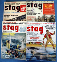 Collection of Four 1960s “Mens” magazines including Stag