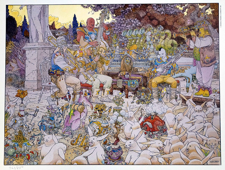 The Street 3 (Limited Edition Print) by Moebius (Jean Giraud) Art at The Illustration Art Gallery