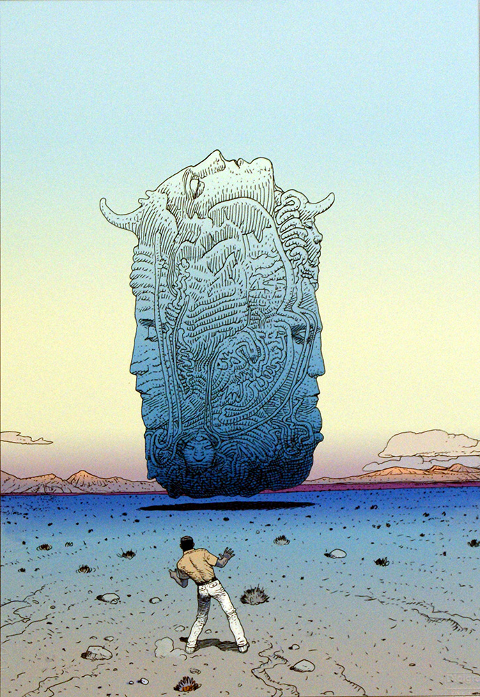 Les Planches du Major 1 (Limited Edition Print) art by Moebius (Jean Giraud) Art at The Illustration Art Gallery