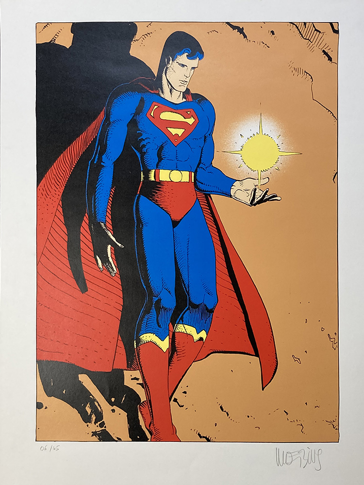 The Man of Steel (Limited Edition Print) (Signed) art by Moebius (Jean Giraud) Art at The Illustration Art Gallery