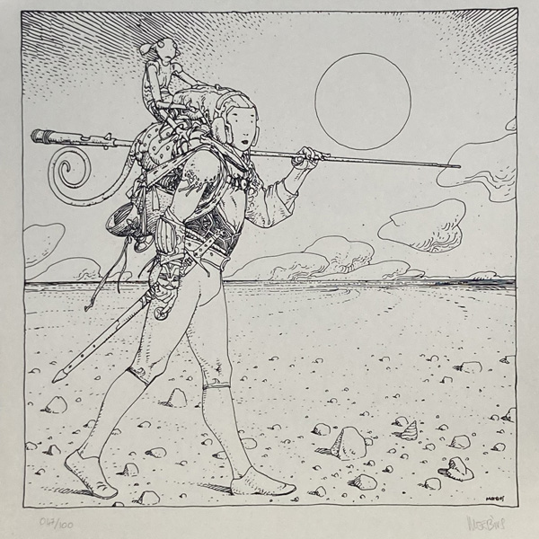 Starwatcher - The Fool (Limited Edition Print) (Signed) by Moebius (Jean Giraud) Art at The Illustration Art Gallery