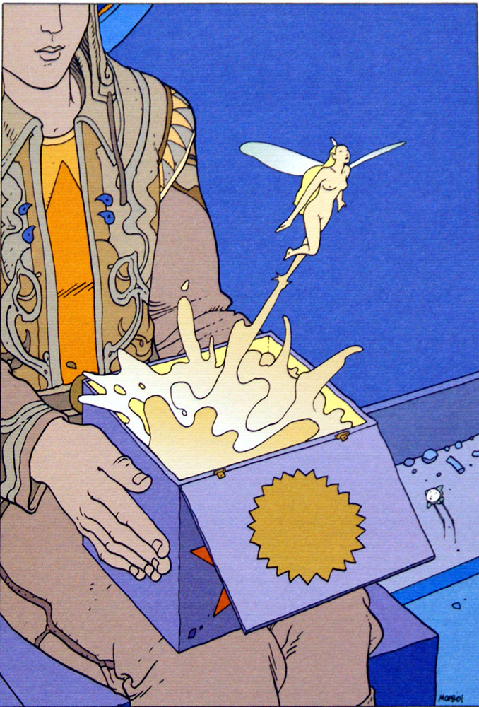 Fairy (Limited Edition Print) art by Moebius (Jean Giraud) Art at The Illustration Art Gallery