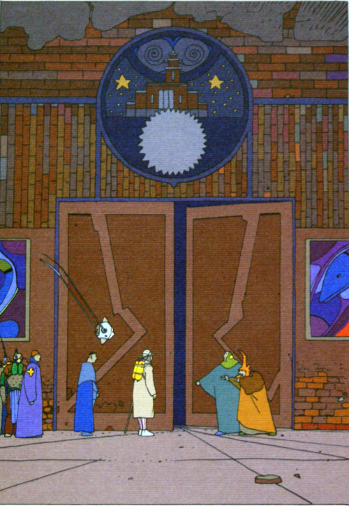 The Doorway (Limited Edition Print) by Moebius (Jean Giraud) Art at The Illustration Art Gallery