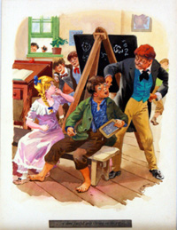 Tom Sawyer is Not So Clever Now (Original) (Signed)