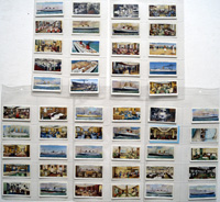 Complete Set of 50 'Ocean Greyhounds' Ogden's Cigarette Cards (1938)