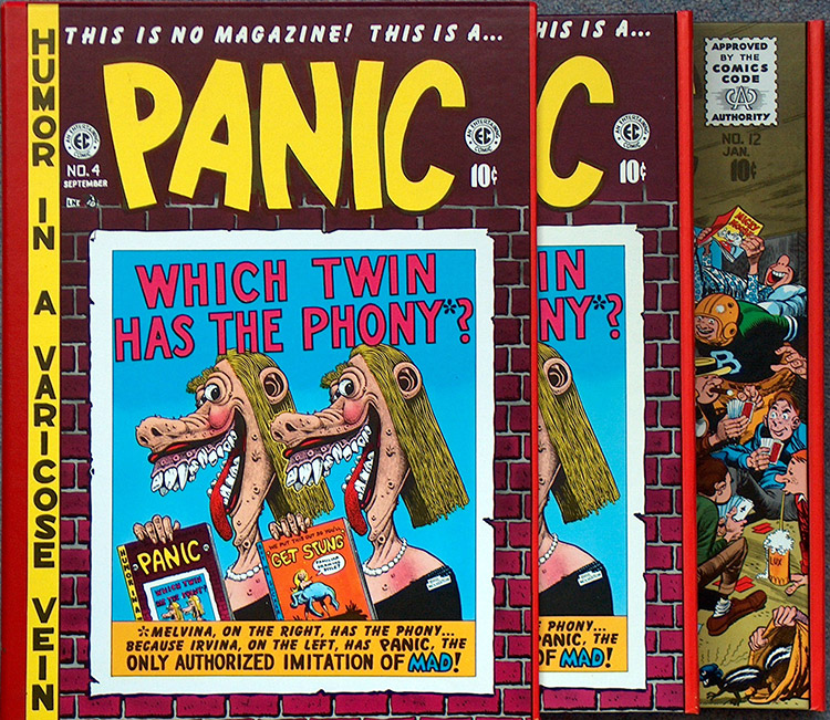 The Complete EC Library: Panic  (2 Volume Boxed Set) art by Comic Strip Books at The Illustration Art Gallery