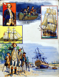 Scrapbook of the British Sailor: Captain James Cook (Original)