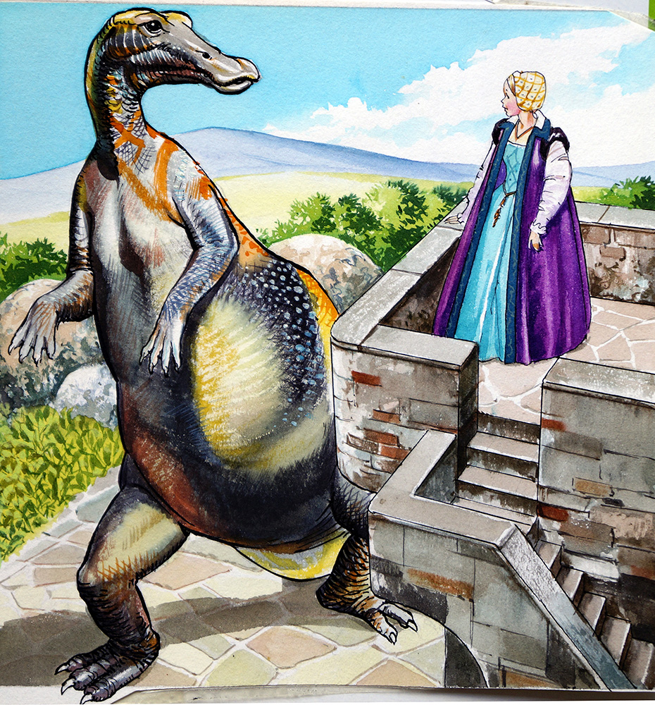 The Lady and the Dragon: Fancy a Ride? (Original) art by The Lady and the Dragon (Quinto) at The Illustration Art Gallery