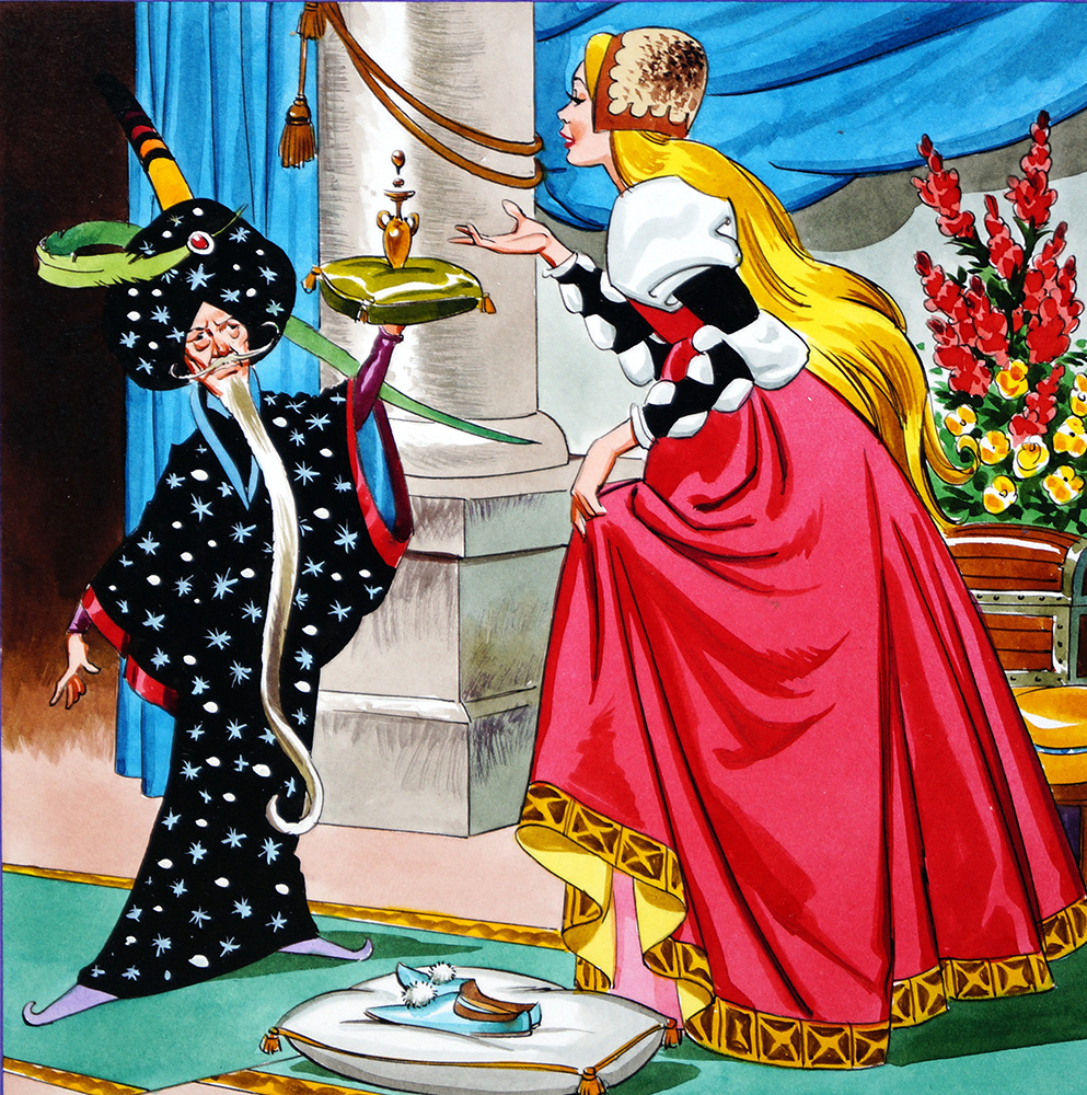 Princess Marigold: Beware of Magicians Bearing Gifts (Original) art by Princess Marigold (Quinto) at The Illustration Art Gallery
