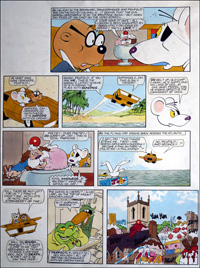 Danger Mouse - Ice Cream You Scream (TWO pages) (Originals)