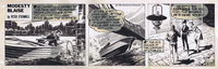 Modesty Blaise daily strip #3037 - Modesty in Peril (Original)