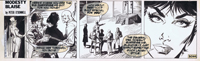 Modesty Blaise daily strip #3044 - Built Special For You! (Original) (Signed)