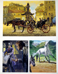 Horses and Carriage (Original)
