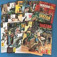 Collection of 19 Gold Key Tarzan comics at The Book Palace