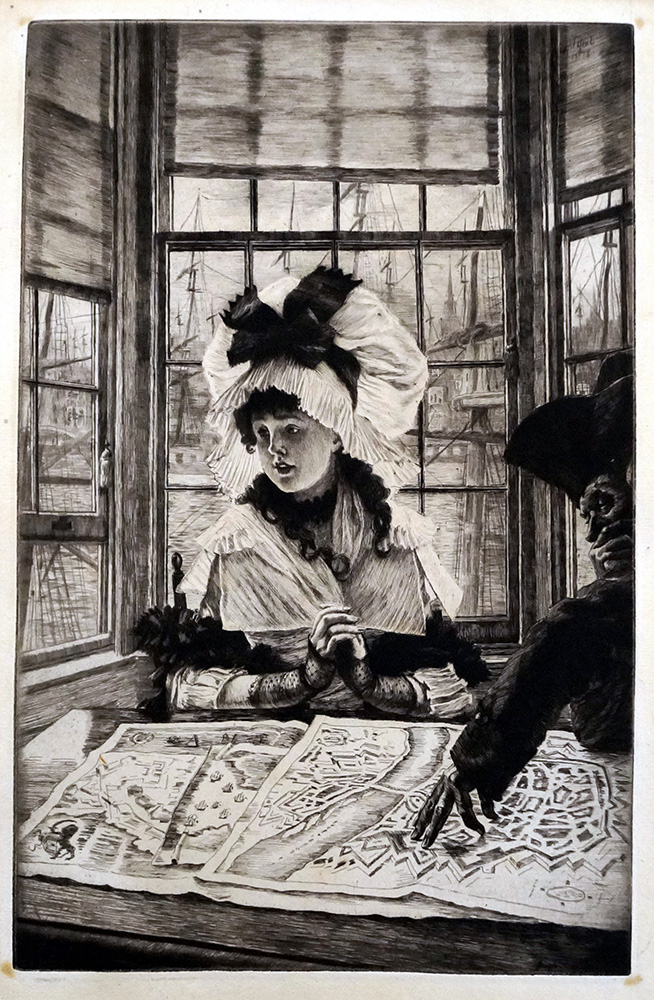 Ennuyease (Limited Edition Print) (Signed) art by James Joseph Jacques Tissot Art at The Illustration Art Gallery