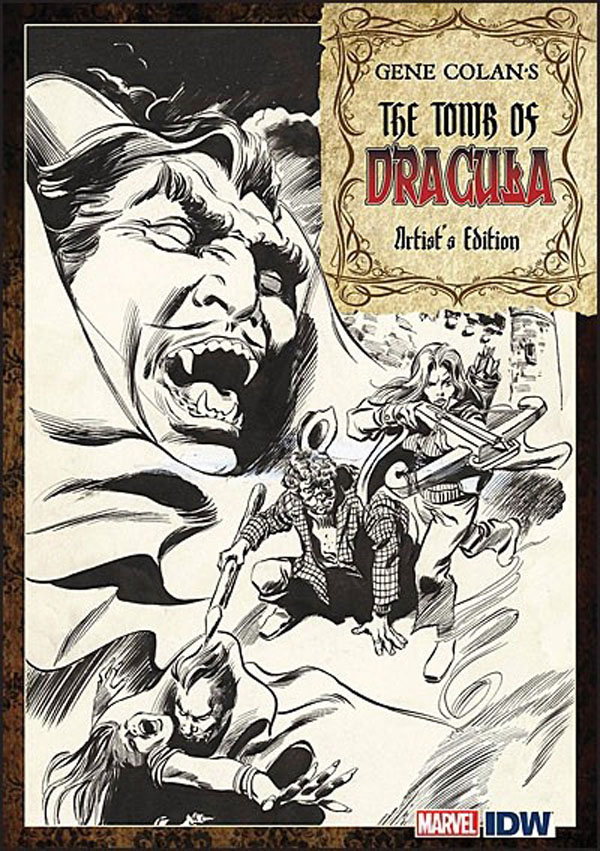 Gene Colan's The Tomb of Dracula (Artist's Edition) art by Rare Books at The Illustration Art Gallery