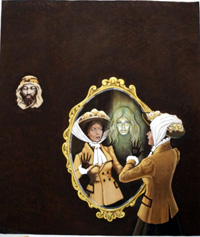 Mystery Novel book cover art (Original)